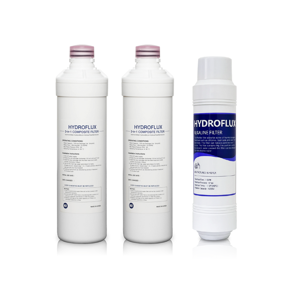 HANA Water Filter Replacement Pack (Alkaline)