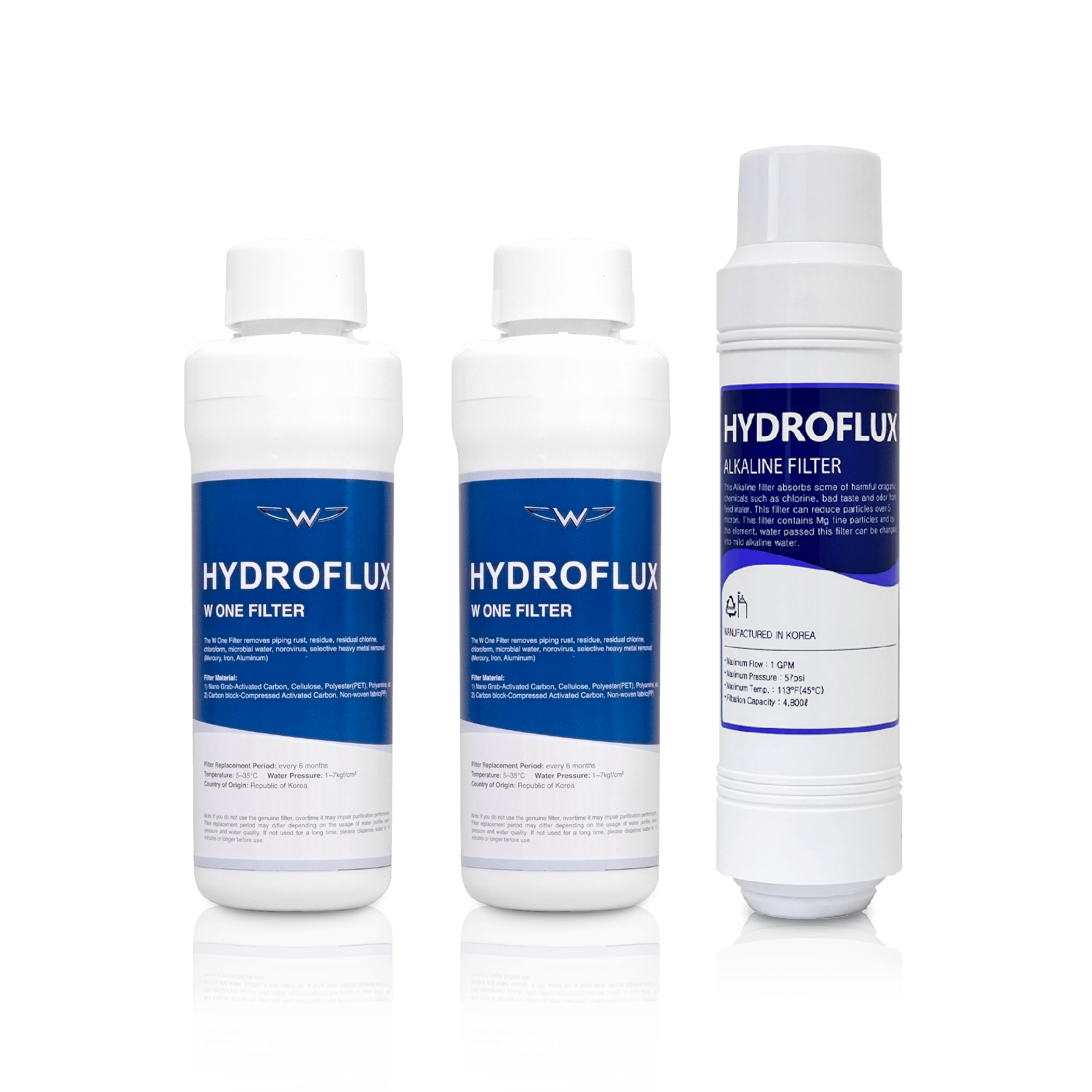 WISH Series W One Water Filter Pack (Alkaline) Hydroflux Singapore